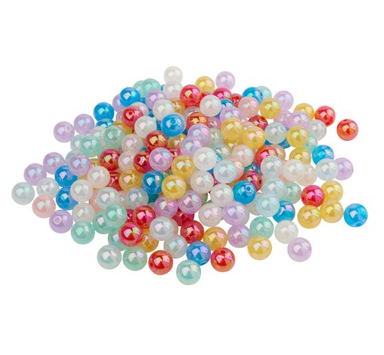 Perles VBS « Multicolore irisé », 200 g