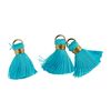Tassel with eyelet Turquoise