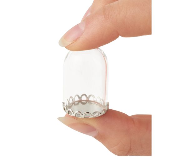 Decoration pendant "Glass bell" , 2 parts