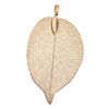 Pendentif « Feuille oblongue » Or