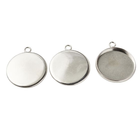 Pendentif en métal « Rond »