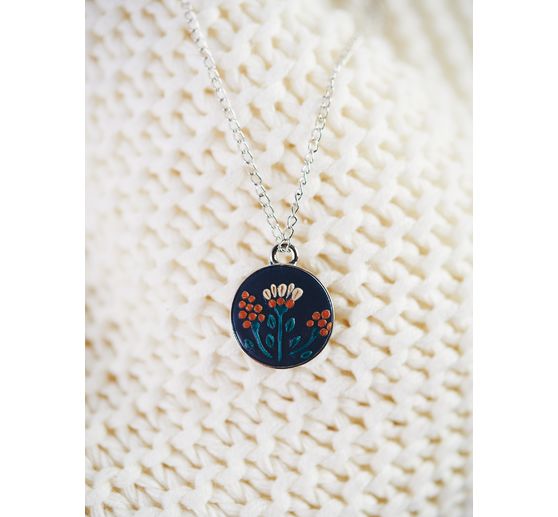 Pendentif en métal « Rond »