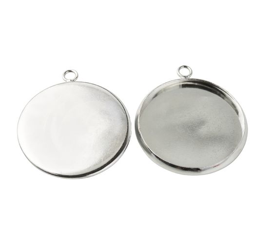 Pendentif en métal « Rond »