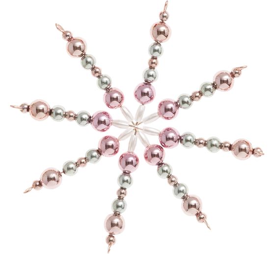Set complet pour 5 étoiles en perles « Pastel »
