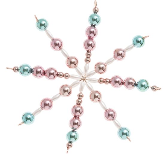Set complet pour 5 étoiles en perles « Pastel »