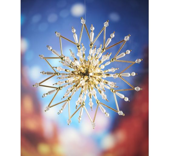 Set complet étoile en perle « Golden Dream »