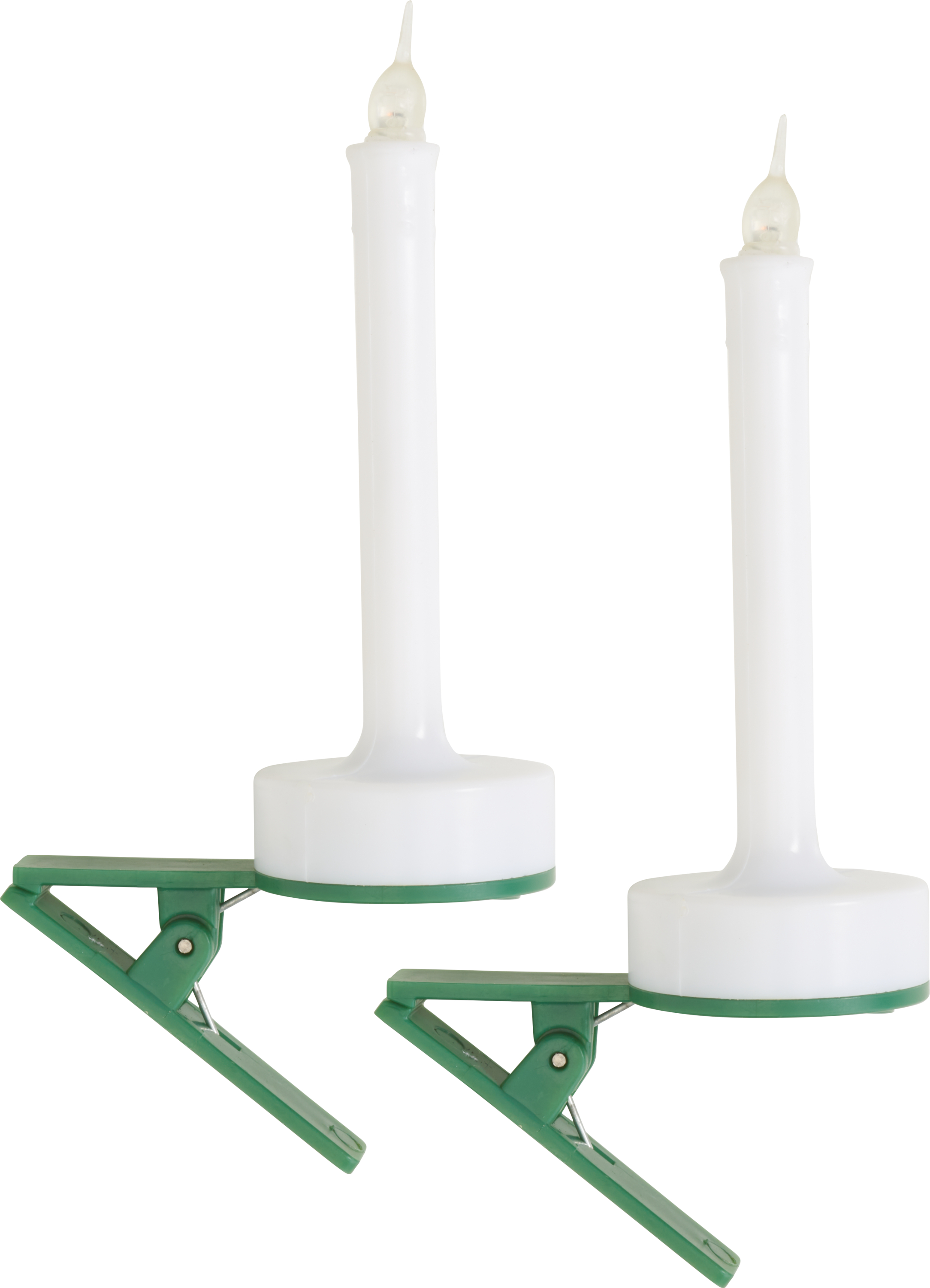 12 Bougies LED Sans Flamme Pour Sapin De Noël – Flamme Vacillante, Clips Inclus