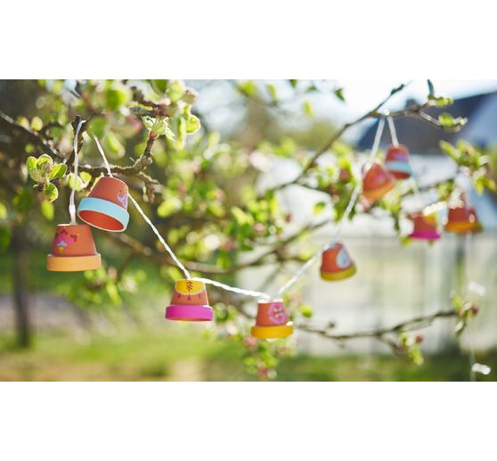 Guirlande lumineuse mini LED pour extérieur VBS, avec minuteur 6/18 h