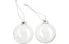 Boule en verre, Ø 8 cm, 2 pc.