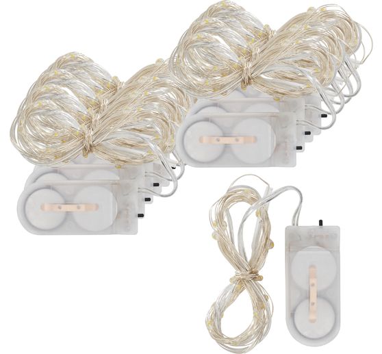 Guirlandes lumineuses micro-LED VBS « 20 LED », 10 pc.