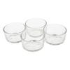VBS Verres à bougie à chauffe-plat, 4 pc.