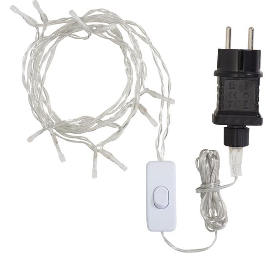 Guirlande lumineuse LED VBS, avec interrupteur, 10 LED