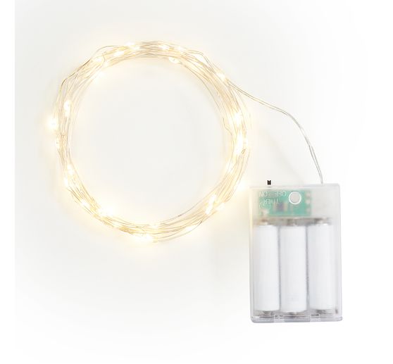 Guirlande lumineuse micro-LED VBS « 40 LED », avec minuterie