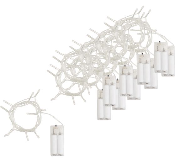 Guirlandes lumineuses LED VBS « 10 LED », 10 pc.