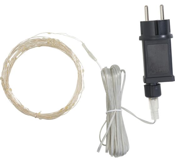 Guirlande lumineuse micro-LED VBS, avec transformateur « 100 LED »
