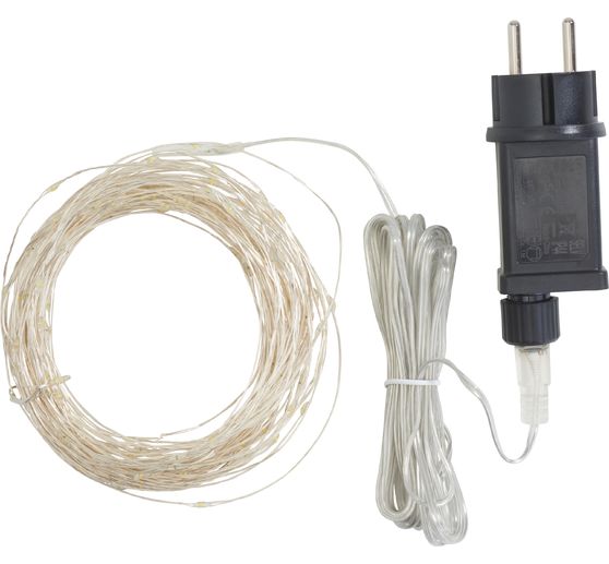Guirlande lumineuse micro-LED VBS, avec transformateur « 200 LED »