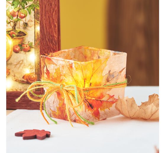 Verres à bougie chauffe-plat VBS « Cube », 4 pc.