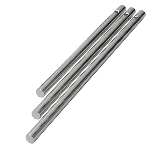 Tone bars "Massiv", silver color