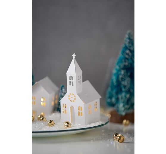 Assiette en verre ronde VBS