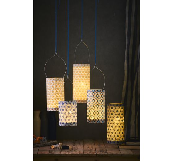 Lantern bases/lids "Small", 10 pairs