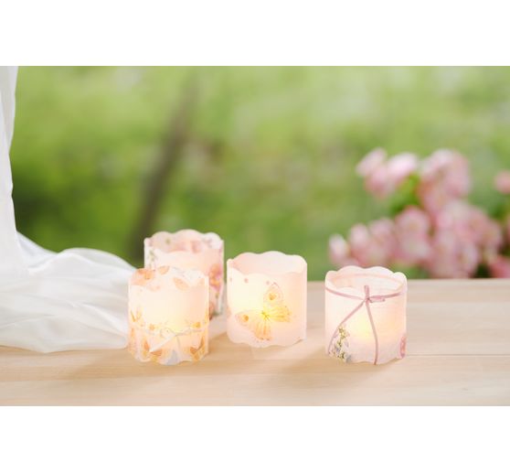 Bougies chauffe-plat LED VBS, 4 pc.