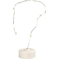 Konstsmide Mini guirlande lumineuse LED avec interrupteur, 10 diodes blanc  chaud - VBS Hobby