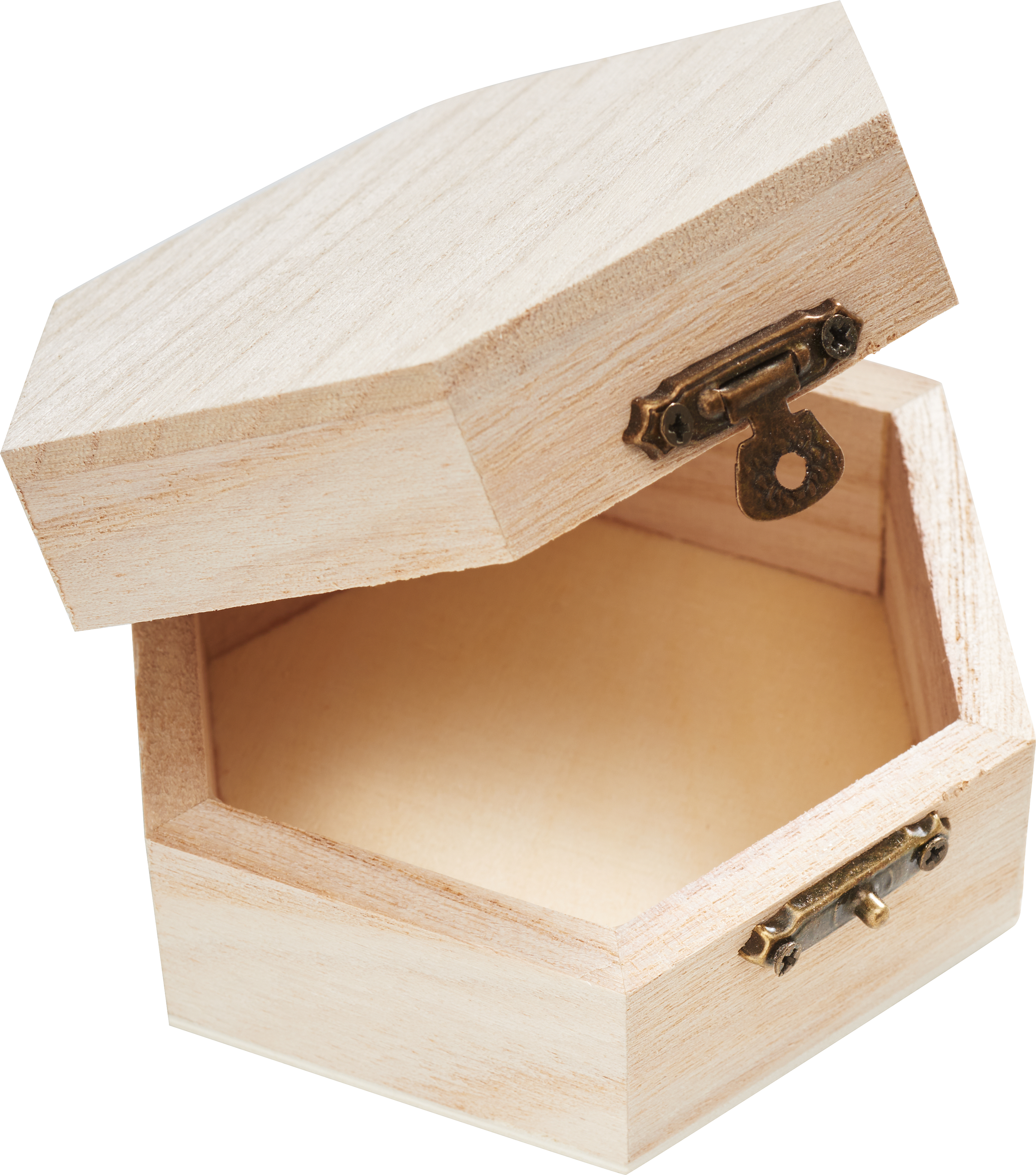 Boîte en bois hexagonale VBS - VBS Hobby