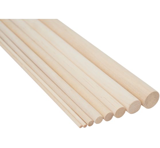 Baguettes rondes VBS, 30 cm