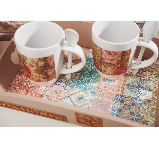 Soie de paille à motifs « Casa Granada »