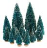 Sapins miniatures, enneigés, set de 16