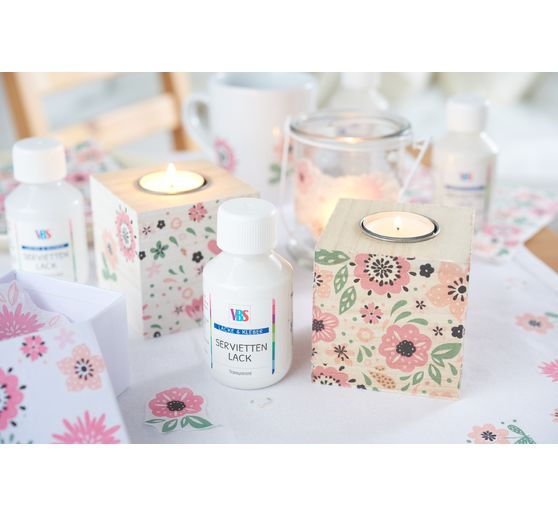 Colle-vernis pour serviette VBS, brillant