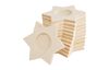 VBS Tealight holder "Star", 12 pieces