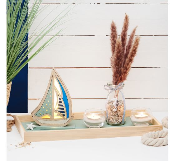 Pampas frond natural, 10 stems, L approx. 65 - 75 cm