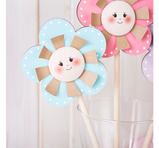 Visages en tissu tricot « Stefy »