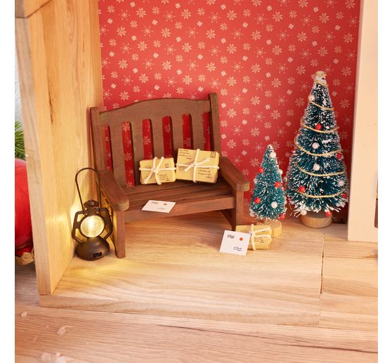 Sapins miniatures, enneigés, set de 16