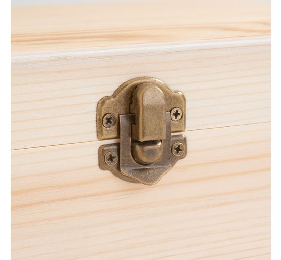 Boîte de rangement en bois VBS « Twin »