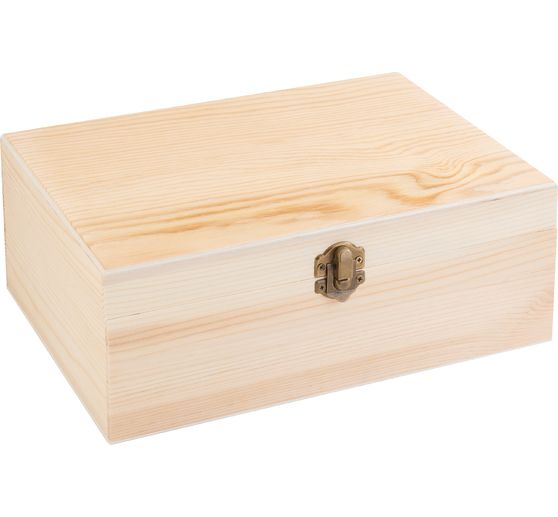 Boîte de rangement en bois VBS « Twin »