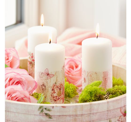 Soies de paille &agrave; motifs Backgrounds &laquo; Roseland &raquo;