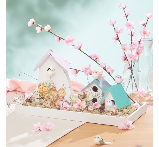 Serviette &laquo; Flower Hanni &raquo;