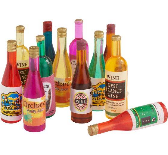Mini-bottles, 12 pieces