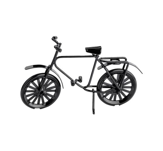 Miniatur-Fahrrad - Deko-Fahrrad in Schwarz