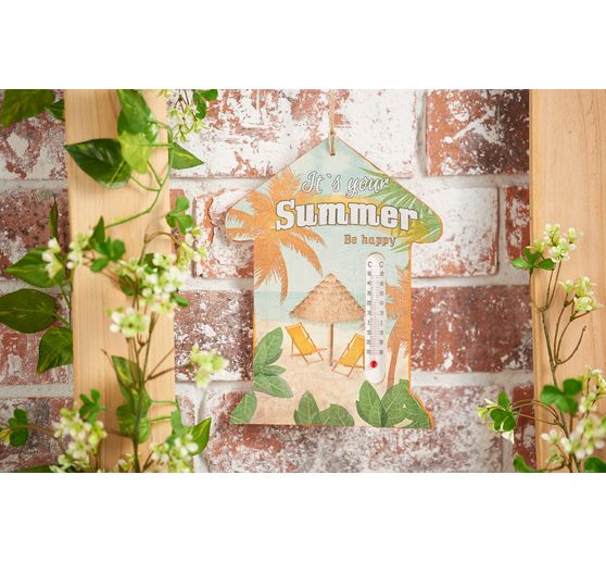Thermomètre mural VBS « Maisonnette »