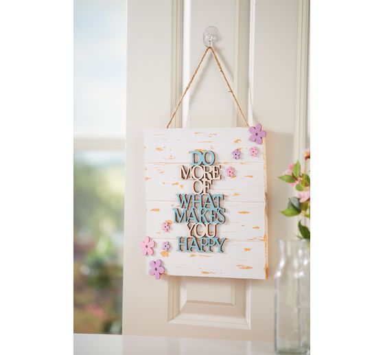 Plaque en bois VBS