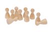 Pions en bois, 28 mm, 10 pc. 100% FSC