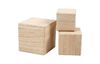 Cubes en bois, set de 3