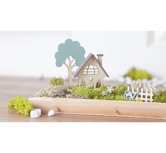 Kit de construction en bois « Cabanons », 25 pc.