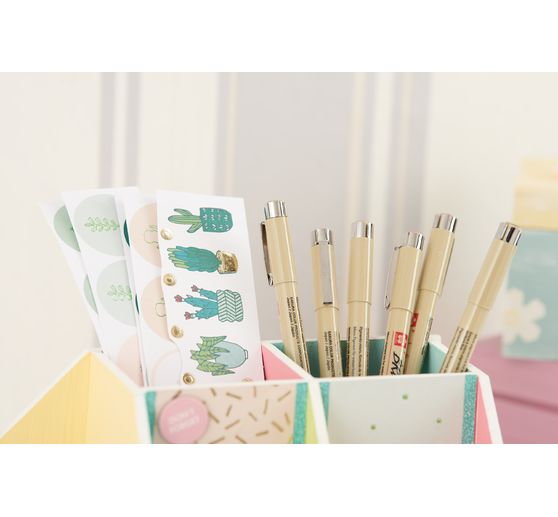 Organiseur de bureau « Toolbox », bois MDF