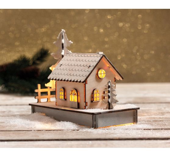 Wooden kit "House of lights