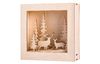 Kit de construction en bois cadre 3D « Winterland », 14 pc., contreplaqué