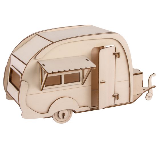 Kit de construction en bois « Caravane », 40 pc.